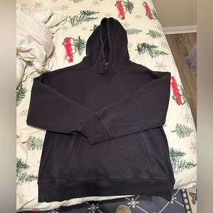 Lightly Worn Mens Size Small Black Winter Sweatshirt/Hoodie